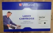 NEW SEALED-Verbatim Laser Jet Cartridge Black Printer Ink Q6470A-HP 3600 & 3800