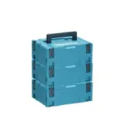 Makita Makpac 2 Stackable Carrying Case 395x295x157mm 3 Pieces