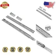 Premium 3-Fold Full Extension Drawer Slides - 20 Inch with Brackets Included