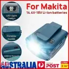 LED Light Battery USB C IPhone Charger 12V Adapter For Makita 18V BL1840 AU