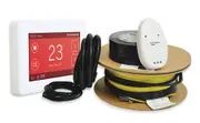 Thermoscreed 1.0-1.2m² 11.0lm Under Floor Heating Kit with Dual Thermostat