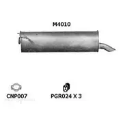 Redback Mufflers Bolt-On to suit Citroen Xantia - M4010