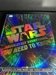 Sealed All You Need To Know About Star Wars Hard Cover Book Was On Display