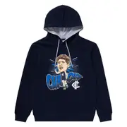 Carlton Blues Charlie Curnow Youths Henrik Hoodie