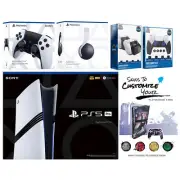 Sony PS5 Pro + EDGE Controller, Headset, MightySkins Code, 2 Year Warranty