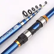 Carp Fishing Rod Feeder Hard FRP Carbon Fiber Telescopic Fishing Rod Sea Fishing Pole 2.1M -3.6M
