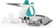 Beldray 10-in-1 Handheld Steam Cleaner - Cleaning and Disinfecting Surfaces, Tiles, Mirrors and Windows, Chemical Free Cleaning, Includes Nozzles, Brushes, Upholstery Head and Squeegee