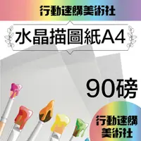 在飛比找PChome24h購物優惠-克林CLEAN『水晶描圖紙』A4 50入 90g