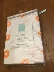 Donuts Baby 100% cotton percale fitted Crib sheet sz 26”x53” Lindsay Stephenson