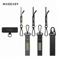 在飛比找myfone網路門市優惠-MAGEASY Strap 手機掛繩掛片組海軍藍