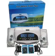 Dual Ionic Foot Detox Machine With Wristband,Ion Foot Spa,Foot Bath,Ion Cleanse