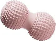 FRCOLOR Peanut Fascia Ball Yoga Ball Back Massagers Yoga Massage Ball Massaging Ball Massage Ball Tool Leg Massage Ball Massagers for Neck and Back Neck Massager Massage Balls Tpe Pink