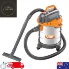 Vax Wet Dry Vac 20L Stainless Steel Workshop Vacuum Cleaner Toolshop Cleaning AU