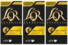 3 LOR ESPRESSO LUNGO MATTINATA Nespresso Original Instant Coffee Capsules Pods