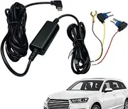 Hardwire Kit for Dash Camera - 12V-24V to 5V 2.5A Dash Cam Wire Kit, Car Dash Camera Charger Fuse 3- Core Kit Power Cord for Automotive Truck, Low Voltage Protection