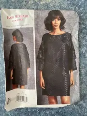 Vogue Sewing Pattern V1601 - Isaac Mizrahi - Ladies Dress - 6-14 - Uncut