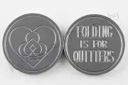 Stainless steel Poker card guard, Texas Hold 'em, All Suits, CNC Machined
