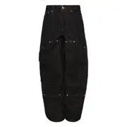 [GANNI] Fluffy Denim Carpenter Jeans
