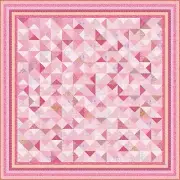 PINK TUTU - 97" x 97" - Quilt-Addicts Pre-cut Patchwork Quilt Kit