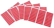 IWOWHERO 5Sheets Double Sided Transparent Nail Tape Holders for Press Nails Durable Nail Art Display Tape Convenient and Practical Adhesive for Nail Tips Showcase