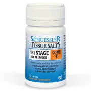 Schuessler Tissue Salts Comb T 1st Stage of Illness Tab X 125