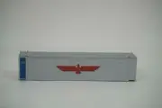 NOS Con-Cor Silver & Red 45' APL 960257 N Scale Container