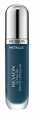 New Revlon Ultra HD Matte Metallic LipColor - 685 HD GLITZ Lipgloss 0.2 fl oz
