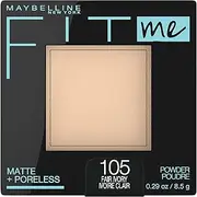 (fairivory) - Maybelline New York Fit Me Matte + Poreless Foundation Powder, Fair Ivory