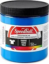 Speedball Fabric Screen Printing Ink 236 ml, Blue