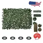 Realistic Faux Ivy Expandable Fence: Durable Privacy Panel for Outdoors 22x120