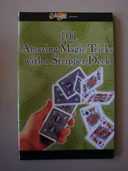 101 AMAZING MAGIC TRICKS WITH A STRIPPER DECK BOOK - BOOK ONLY ROYAL ILLUSIONS