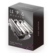 Broadway Toys Hanayama | Rattle Hanayama Metal Brainteaser Puzzle Mensa Rated Level 5 75*119*45 mm