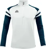 Acerbis Sports Kemari 1/2-Zip, sweatshirt , color: White/Dark Blue , size: M