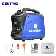 GENTRAX GT1200 1.2KW Max 1KW Rated Inverter Generator Pure Sine Portable Camping