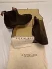 NIB RM Williams Chelsea Boots Comfort Craftsman Yearling Suede Brown Sz 9 $515