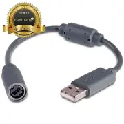 Fosmon USB Dongle Breakaway Connection Cable Cord Adapter Xbox 360 Controller