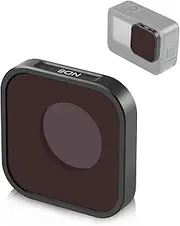 Potgosto Action Camera ND8 Lens Filter for GoPro HERO13 Black /12 Black /11 Black /11 Black Mini /10 Black /9 Black, Professional Neutral Density Filter ND8 for GoPro Hero Series, GoPro Accessories