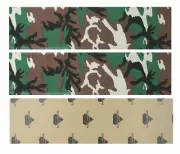 Black Diamond Skateboard Grip Tape Camo 9" x 33" Griptape 3 Pack of Sheets