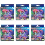 6x 4pc MDI Cork-Backed Drink Coasters Table Protector Mat Set Square Mushroom