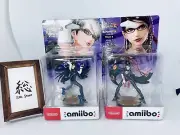 Bayonetta & Player 2 amiibo Super Smash Bros. BAYONETTA Nintendo Switch Set New