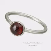 Authentic Pandora January Droplet Synthetic Garnet Ring Size 60 (9) 191012GR