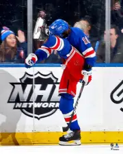 Artemi Panarin New York Rangers Unsigned Goal Celebration Photograph