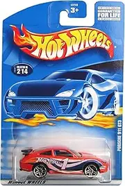 #2001-214 Porsche 911 GT3 Pr-5 Wheels Collectible Collector Car Mattel Hot Wheels 1:64 Scale