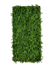 Nearly Natural Indoor/Outdoor UV-Resistant Irish Green Meadow Artificial Living Wall Art Panel in Frame