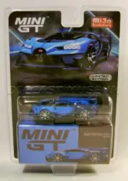 BUGATTI VISION GRAN TURISMO LIGHT BLUE MIJO TSM MODEL MINI GT DIECAST 2022