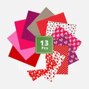 Pink Collection Patterned HTV Heat Transfer Vinyl Bundle -13 Sheets 12×10in