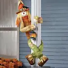 Autumn Harvest Scarecrow 59" Thanksgiving Fall Scarecrow for Front Door Home