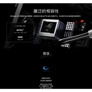 ASUS 華碩 ROG RYUJIN III 360 ARGB 飛龍三代 LCD顯示器/水冷風扇/華碩風扇/散熱器