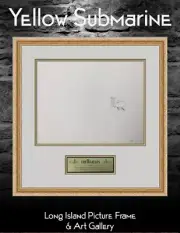 Original 1968 Beatles Blue Meanie 6MM Original Animation Drawing Framed