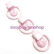Classics Pink Small Sissy Chastity Device Rings Lock Chastity Cage Device
